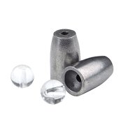 Spro Stainless Steel Bullet Sinkers + Glas Beads 10,6g