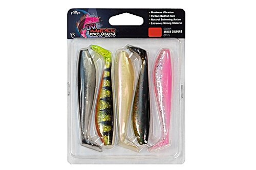 Fox Zander Pro Shads UV mixed 5 Stück 12cm