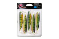 Fox Zander Pro Shads Ultra UV 10cm 5Stück Stickleback