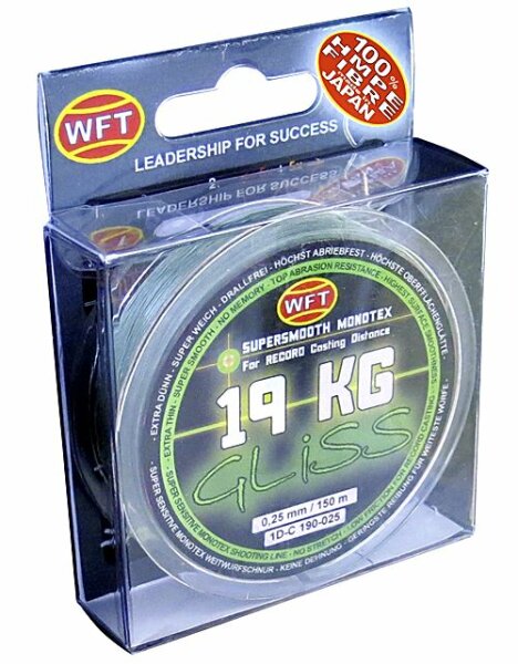 WFT GLISS green 150m 8KG 0,14