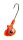 Berkley Powerjig Vertic´Head Jig-Kopf 28g Fluo Orange