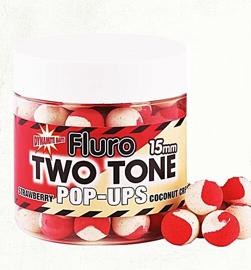 Dynamite Two Tone Pop Ups Coconut Cream 15mm