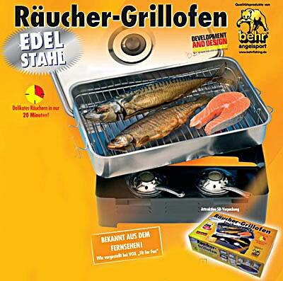Behr Räucher-Grillofen Räucherofen
