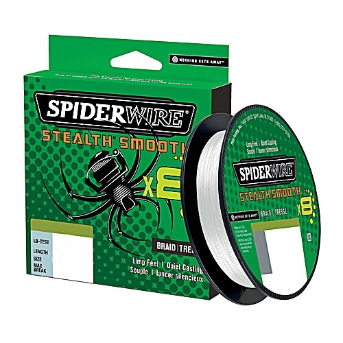 Spiderwire Stealth Smooth x8 Transculent  0,19mm 300m