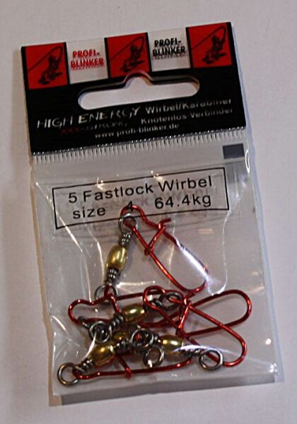 Profi Blinker Fastlock Wirbel 5er Größe: 6