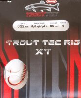 Berkley Trout Tec Rig XT 60cm Gr.6 0,22mm