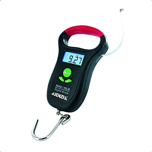 Jenzi Digitale Fischwaage bis 25kg mit Maßband