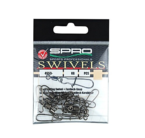 Spro Rollingswivel Fastlock Snap Gr.04