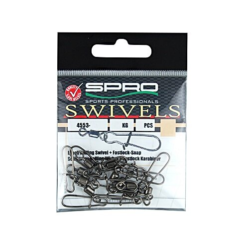 Spro Rollingswivel Fastlock Snap Gr.06