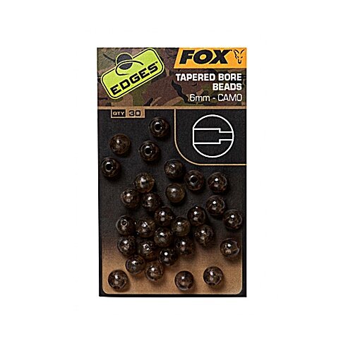 Fox Edges Camo Tapered Bore Bead 6mm