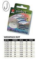 VMC Perfect Weissfischhaken rot Gr. 10