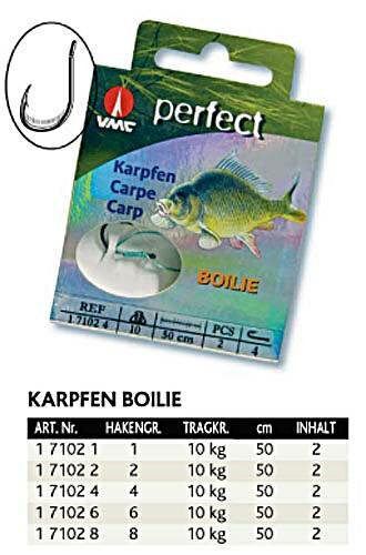 VMC Perfect Boilie-Haken Gr. 6