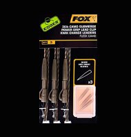 Fox Edges 40lb Camo Submerge Power Grip Lead Clip Kwik...