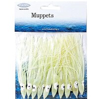 Fladen Octopus Muppets 9cm 10St. fluo