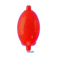 Jenzi Wasserkugel Oval Rot 4cm