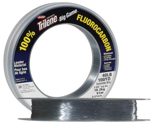 Berkley Big Game Fluorocarbon Leader clear 60LB