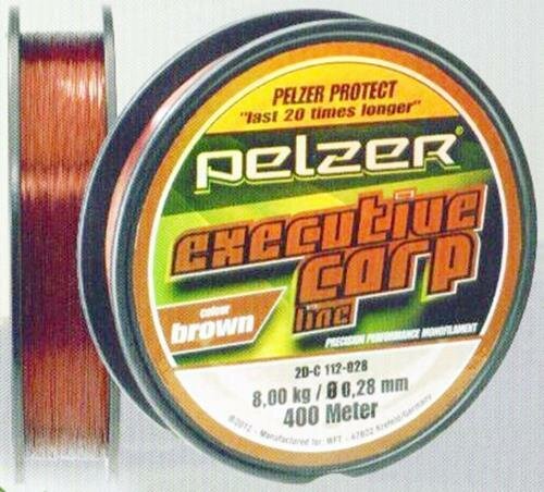 Pelzer Executive Carp Line 0,28mm 8kg 400m Brown Monofile Schnur