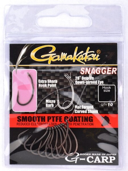 Gamakatsu G-Carp Snagger Hooks Gr.8
