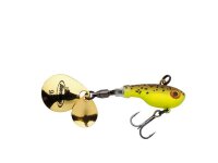 Berkley Pulse Spintail 9g Brown Chartreuse