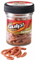 Berkley Gulp! Earthworms 10cm Natural Brown