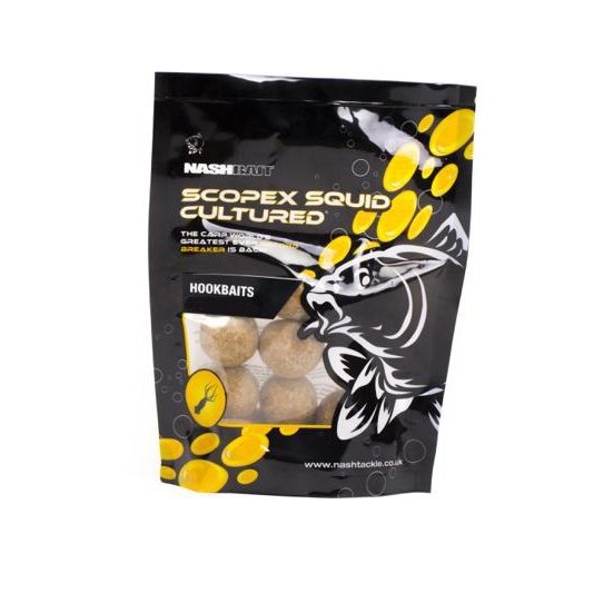 Nash Scopex Squid Cultured Hookbaits 20mm 15Stück