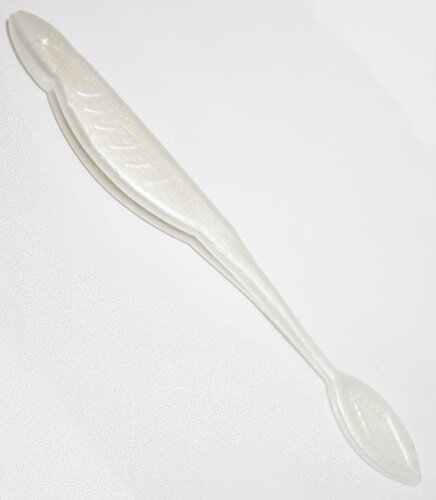 YUM F2 Houdini Shad 13,5cm Softbaits Pearl White