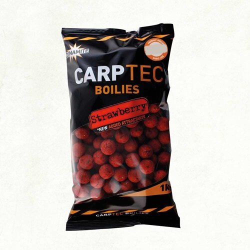 Dynamite Baits Carptec Strawberry 1kg 20mm