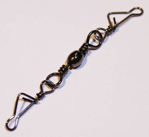 VMC Barrel Swivel with Double Italian Snap Gr.1 7kg