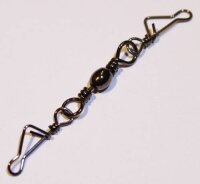 VMC Barrel Swivel with Double Italian Snap Gr.1 7kg