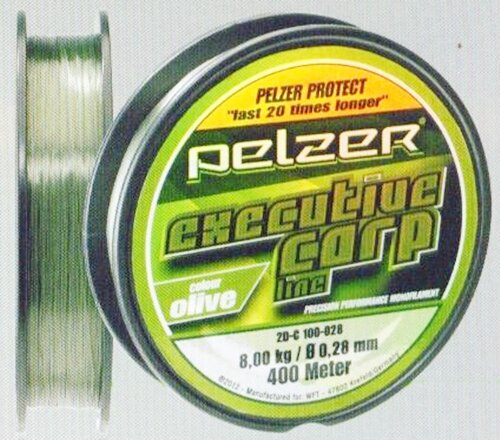 Pelzer Executive Carp Line 0,28mm 8kg 400m Olive Monofile Schnur