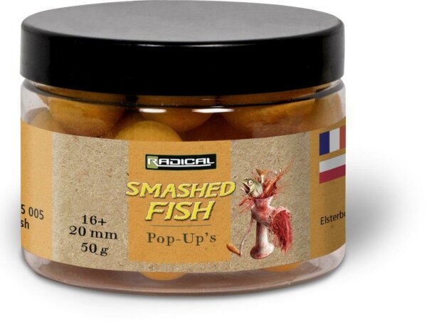 Quantum Radical Smashed Fish Pop Ups 50g