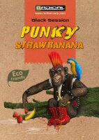 Quantum Radical Punky Strawbanana Aufkleber 14,5x9,5cm