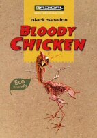 Quantum Radical Bloody Chicken Aufkleber 14,5x9,5cm