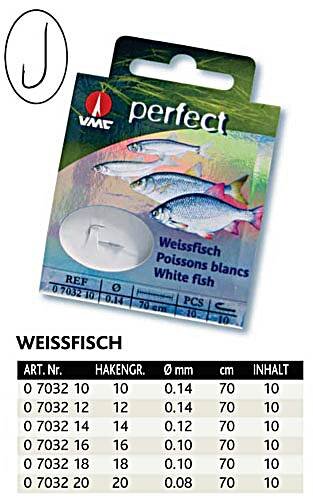 VMC Perfect Weissfischhaken feindrähtig Gr.6