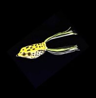 Nomura Soft Lures Frog 2,5" Yellow Black Dots
