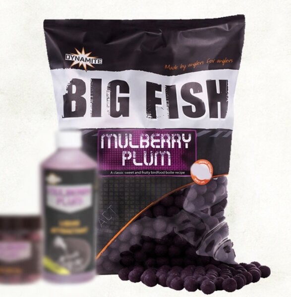 Dynamite Baits Boilies Mulberry Plum 15mm 1kg