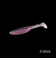 Nomura Soft Lures Grab Shad 4" Rainbow Dots