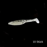 Nomura Soft Lures Grab Shad 3" Black Dots Back