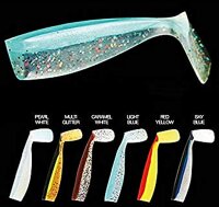Nomura Soft Lures Twin Color Shad 3,1" Sky Blue