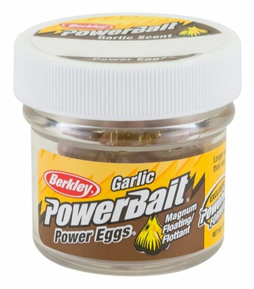 Berkley Powerbait Floating Eggs Garlic Fluo Yellow