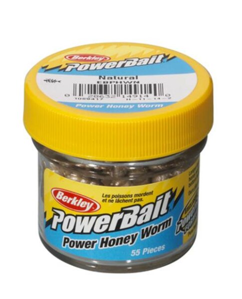 Berkley Bio Naturköder Honey Worm yellow