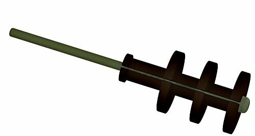 Pelzer Inline FEEDER - mit gummi Einlage braun 60g