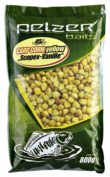 Pelzer Carp Corn 800g yellow, Scop/Van.