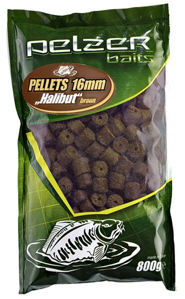 Pelzer Pellets 800g Micro brown, Halibut