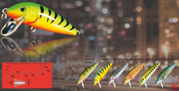Nomura Shoutdown Minnow 3cm Natural Perch
