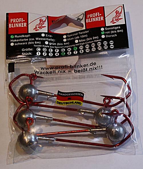 Profi Blinker Rundkopf-Twister rot Gr.: I