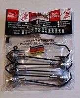 Profi Blinker Rundkopf-Twister schwarz Gr.: I