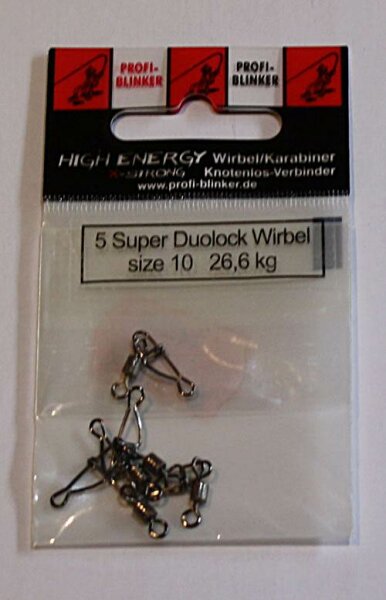 Profi Blinker Super-Duolock Wirbel 5er Größe: 10