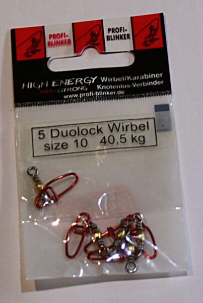 Profi Blinker Duolock Wirbel 5er Gr.: 10