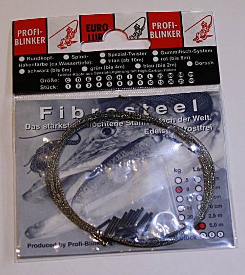 Profi Blinker Fibresteel 5kg, 5m Edelstahl